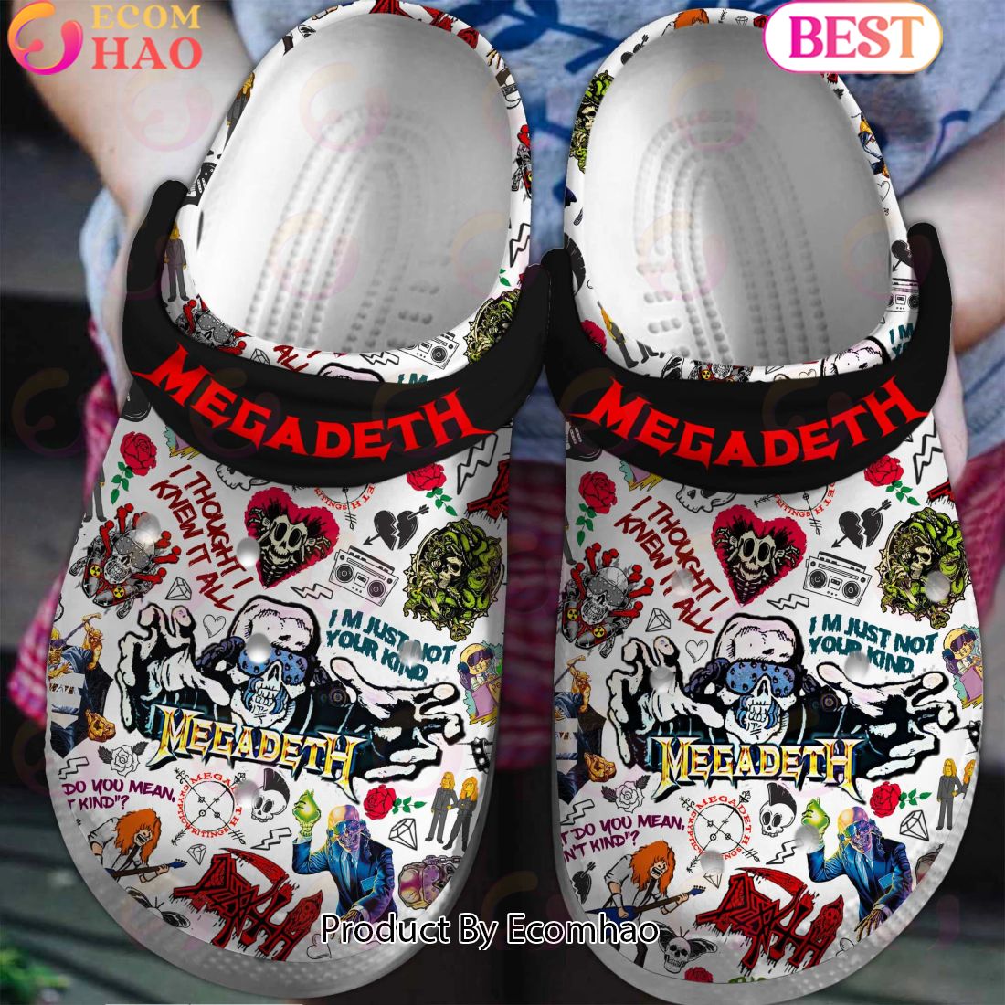 PREMIUM Megadeth Clogs