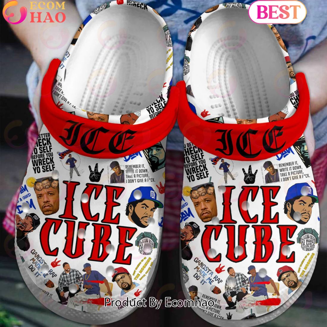 PREMIUM Rapper Ice Cube Clogs