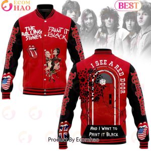 The Rolling Stones I See A Red Door Baseball Jacket