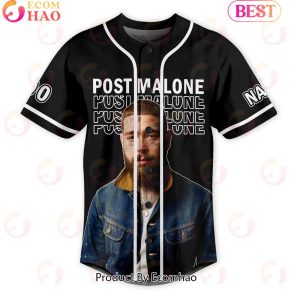 Post Malone Release July 28, 2023 Custom Baseball Jersey