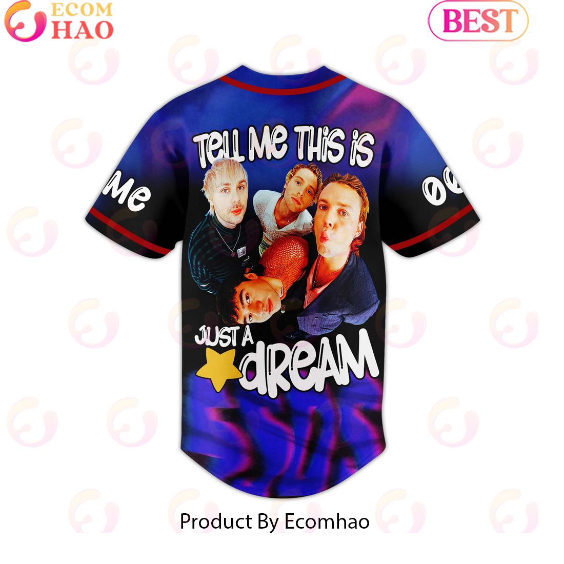 Tell Me This Is Just A Dream – 5SOS Custom Baseball Jersey