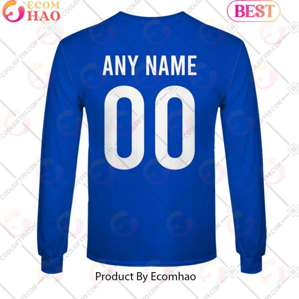 Personalized Rugby World Cup 2023 ITALY Rugby Home Jersey 3D Hoodie