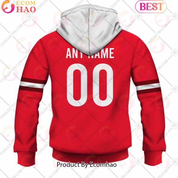 Personalized Rugby World Cup 2023 Wales Rugby Home Jersey 3D Hoodie