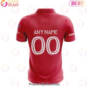MLS FC Dallas 2023 Home Crescendo Custom Polo Shirt