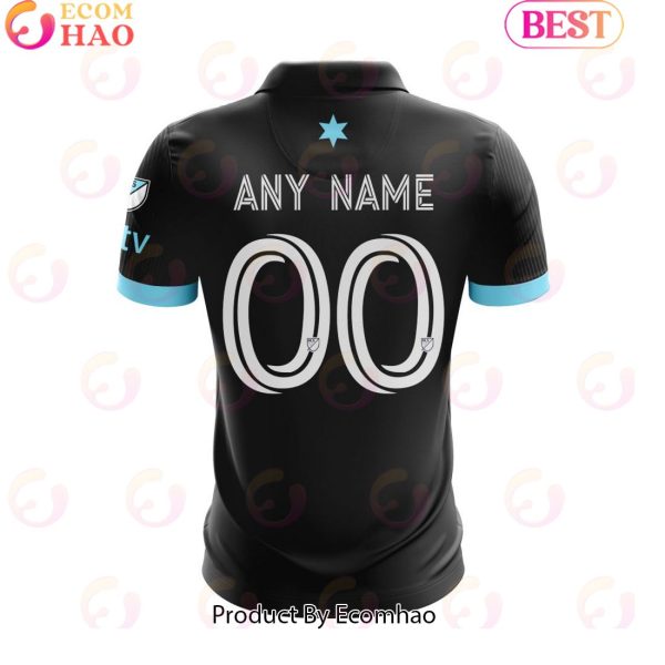 MLS Minnesota United FC 2023 Home Minnesota Night Custom Polo Shirt