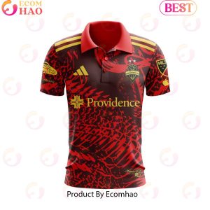 MLS Seattle Sounders FC 2023 Away The Bruce Lee Custom Polo Shirt
