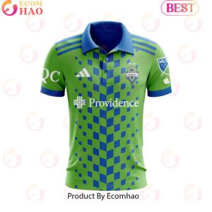 MLS Seattle Sounders FC 2023 Home Legacy Green Custom Polo Shirt