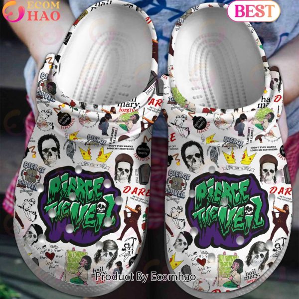 PREMIUM Pierce The Veil Rock Band Clogs