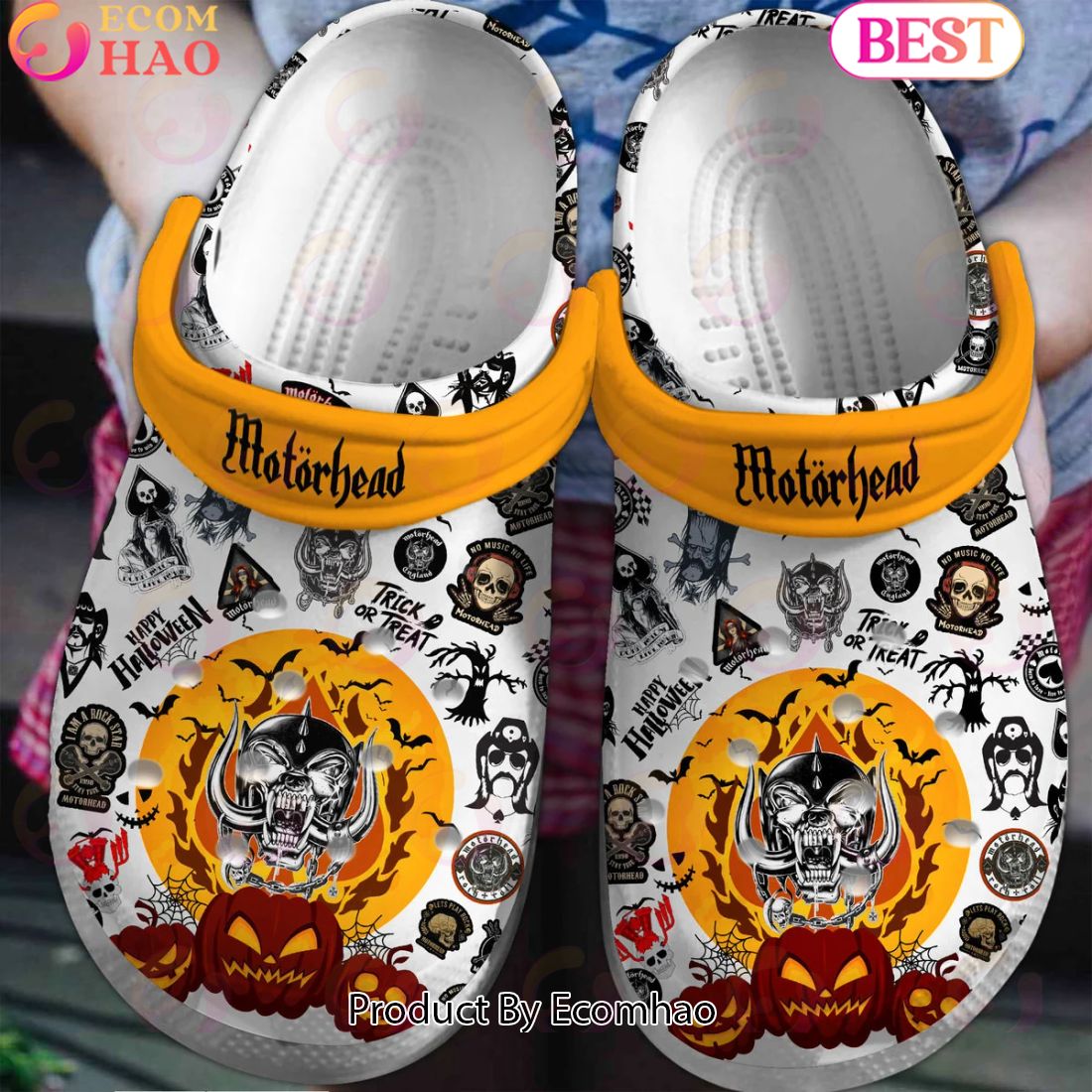 PREMIUM Motorhead Happy Halloween Clogs