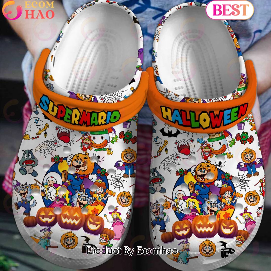 PREMIUM Super Mario Halloween Clogs