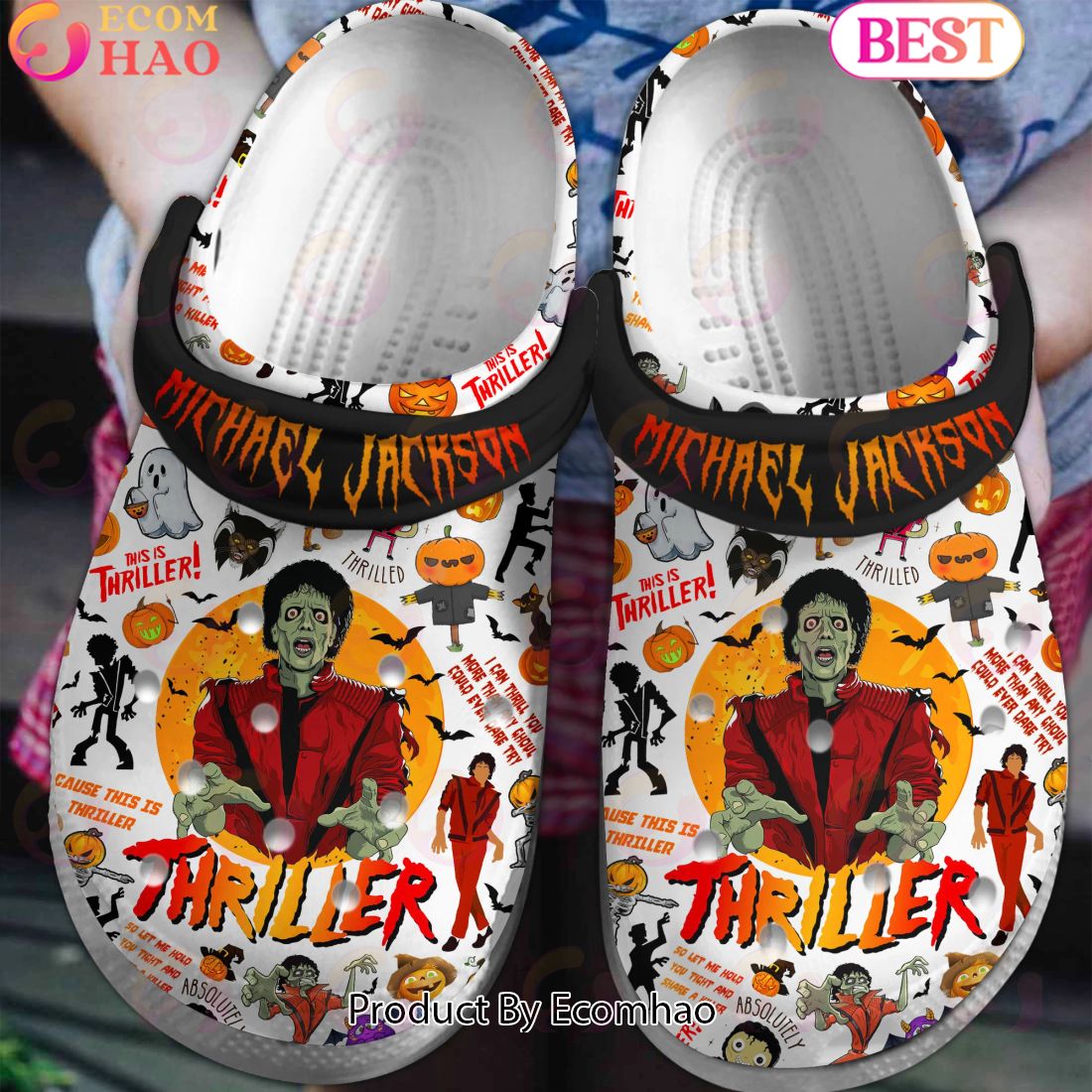 PREMIUM Michael Jackson Thriller Halloween Clogs