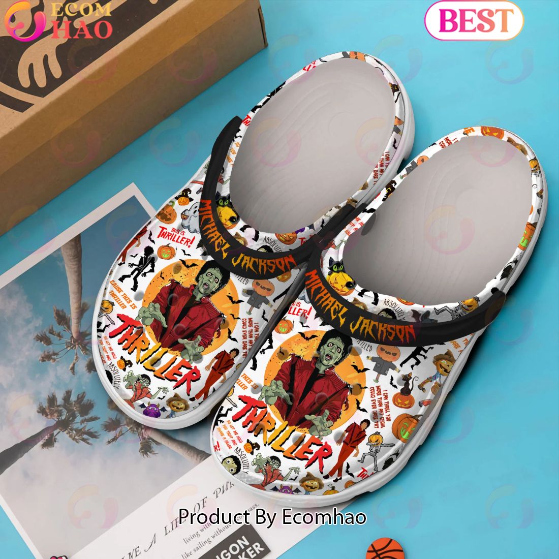 PREMIUM Michael Jackson Thriller Halloween Clogs