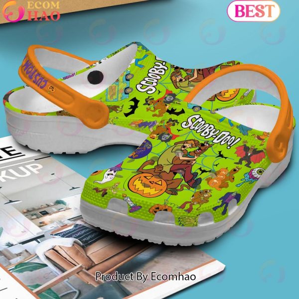 Custom Name Scooby-Doo Halloween Design Clogs