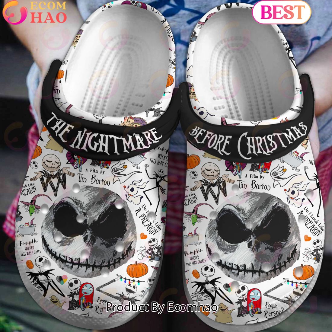 PREMIUM The Nightmare A Film By Tim Burton Clogs