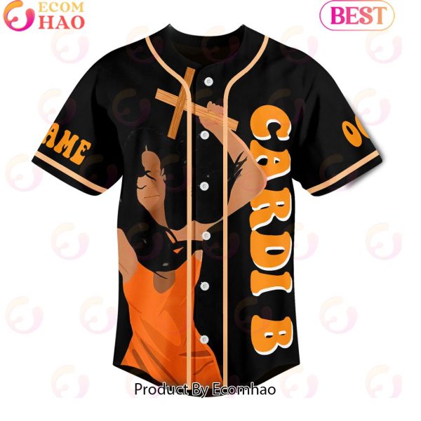 Customize Your Number There’s Some Horrors In This House Cardi B Baseball Jersey