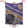 Personalized Football BUFFALO Custom Fans Add Name Number Blanket Personalized Football BUFFALO Custom Fans Add Name Number Blanket