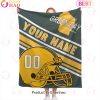 Personalized Football DENVER Custom Fans Add Name Number Blanket