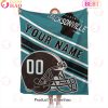 Personalized Football INDIANAPOLIS Custom Fans Add Name Number Blanket