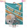 Personalized Football MInnesota Custom Fans Add Name Number Blanket