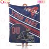 Personalized Football PHILADEL PHIA Custom Fans Add Name Number Blanket