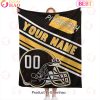Personalized Football PHILADEL PHIA Custom Fans Add Name Number Blanket