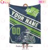 Personalized Football SAN FRANCISCO Custom Fans Add Name Number Blanket