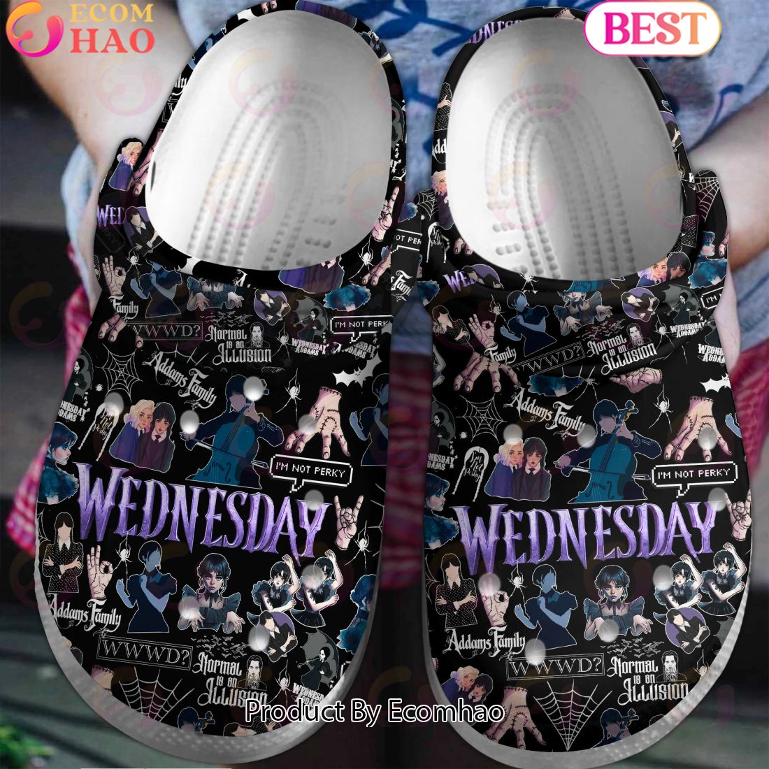 Wednesday I’m Not Perky Clogs