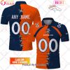 Personalized NFL Detroit Lions Mix Jersey Style Polo Shirt