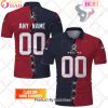 Personalized NFL Green Bay Packers Mix Jersey Style Polo Shirt
