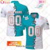 Personalized NFL Los Angeles Rams Mix Jersey Style Polo Shirt
