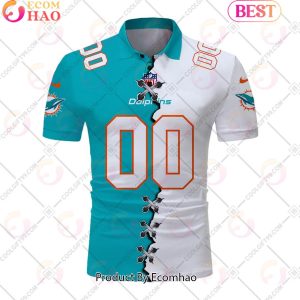 Miami Dolphins NFL Personalized Air Force 1 Shoes TMPHAF112710020