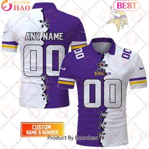 Custom Name NFL Minnesota Vikings Personalized Air Jordan 4 Shoes, Sneaker  - Ecomhao Store