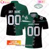 Personalized NFL Philadelphia Eagles Mix Jersey Style Polo Shirt
