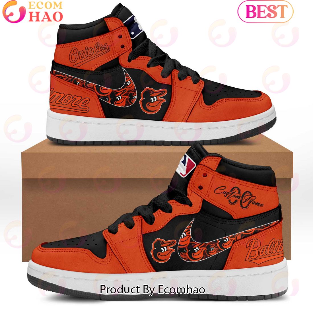 Baltimore Orioles 2023 Air Jordan 1 LIMITED EDITION