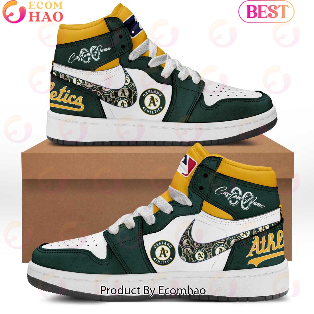 Oakland Athletics 2023 Air Jordan 1 LIMITED EDITION