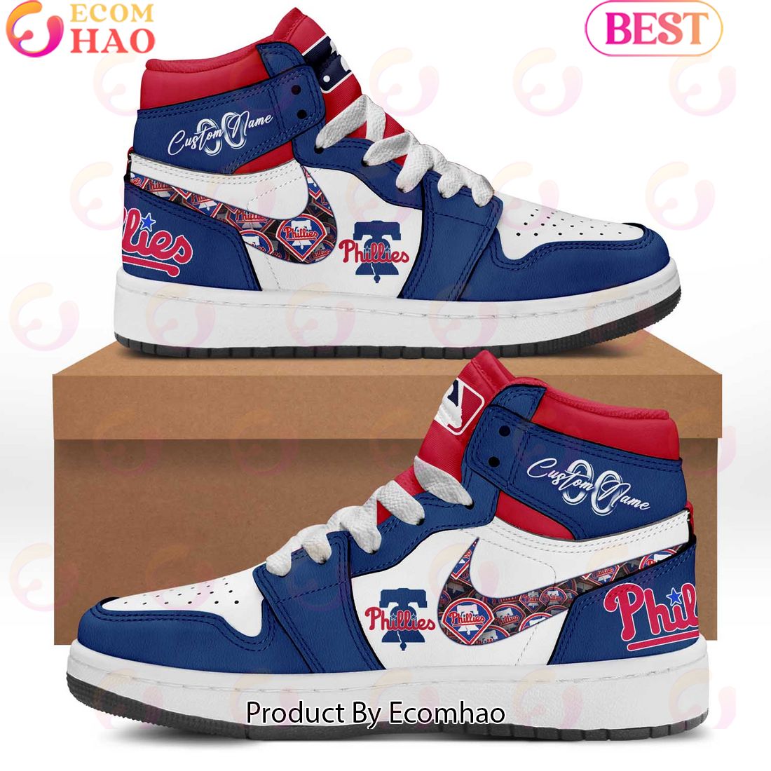 Philadelphia Phillies 2023 Air Jordan 1 LIMITED EDITION