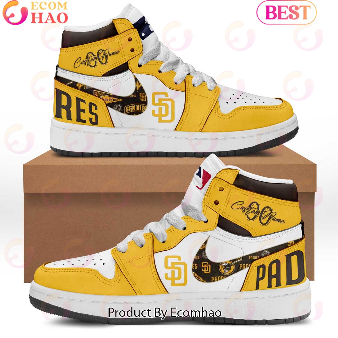 San Diego Padres 2023 Air Jordan 1 LIMITED EDITION