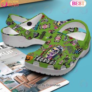PREMIUM It’s Show Time – Beetlejuice Crocs