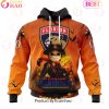 NHL Los Angeles Kings X Jack Skellington Special Halloween Concepts 3D Hoodie