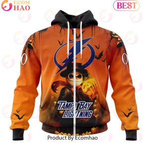NHL Tampa Bay Lightning X Jack Skellington Special Halloween Concepts 3D Hoodie