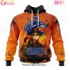 NHL Vegas Golden Knights X Jack Skellington Special Halloween Concepts 3D Hoodie