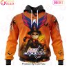 NHL Vegas Golden Knights X Jack Skellington Special Halloween Concepts 3D Hoodie