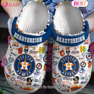 PREMIUM Ready 2 Reign Houston Astros Clogs
