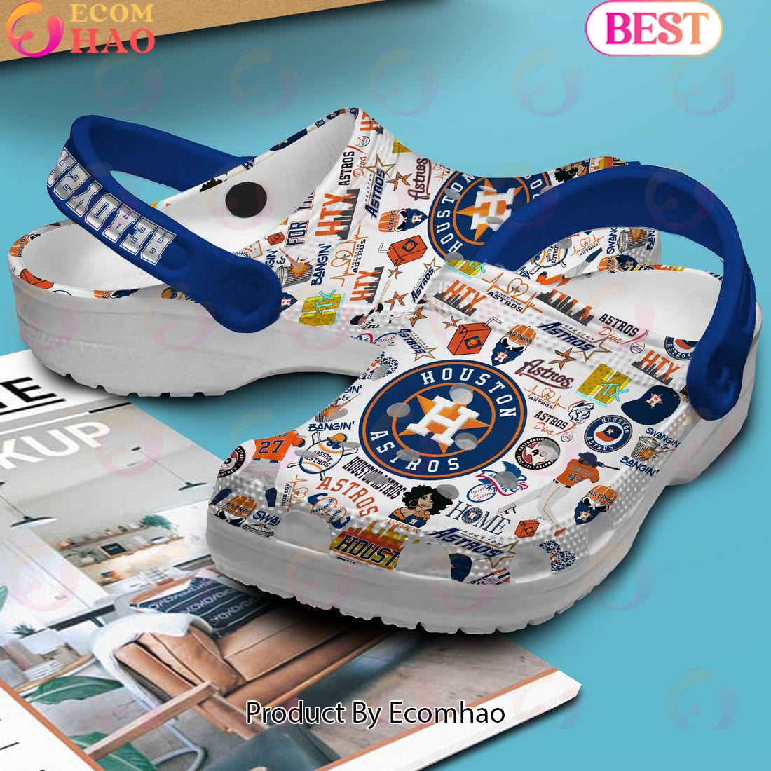 PREMIUM Ready 2 Reign Houston Astros Clogs