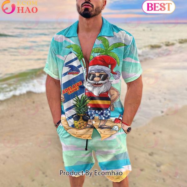 AFL Adelaide Crows New Santa Hawaiian Set For Fans – Limited Edition