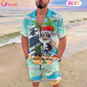 AFL Carlton Football Club New Santa Hawaiian Set For Fans – Limited Edition