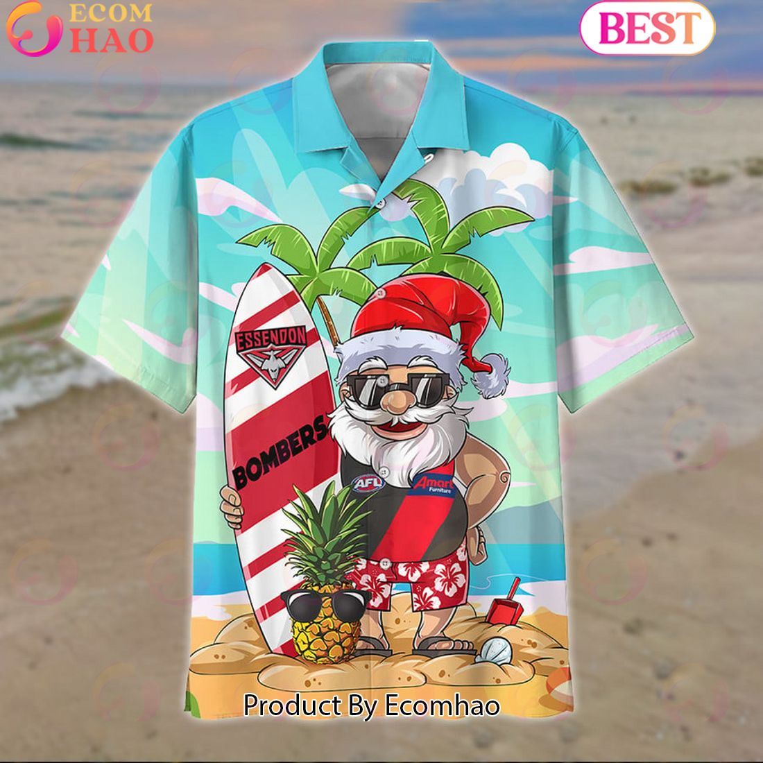 AFL Fremantle Dockers New Santa Hawaiian Set For Fans – Limited Edition