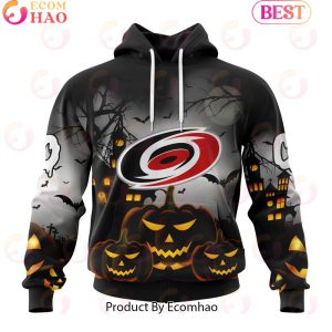 Personalized NHL Carolina Hurricanes Special Design 2023 For Halloween 3D Hoodie