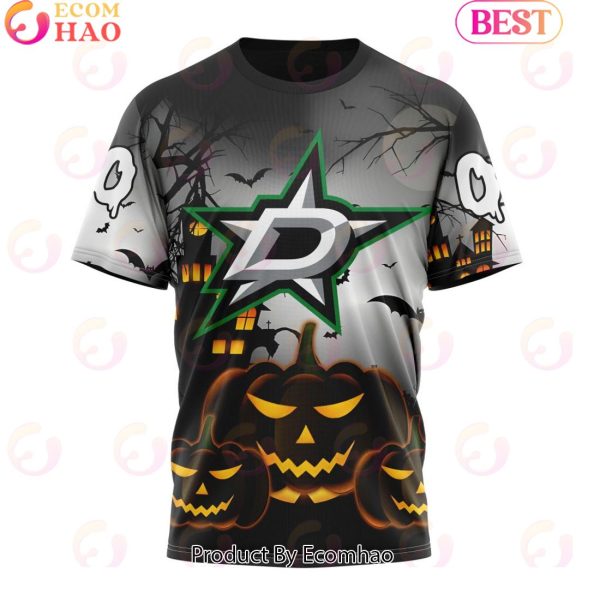 Personalized NHL Dallas Stars Special Design 2023 For Halloween 3D Hoodie