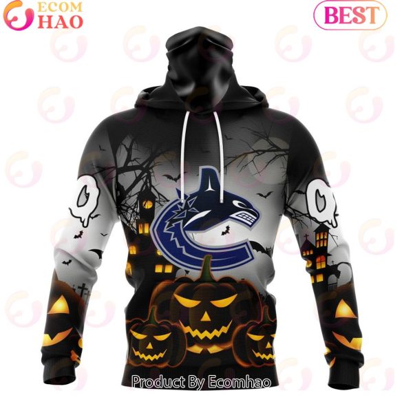 Personalized NHL Vancouver Canucks Special Design 2023 For Halloween 3D Hoodie